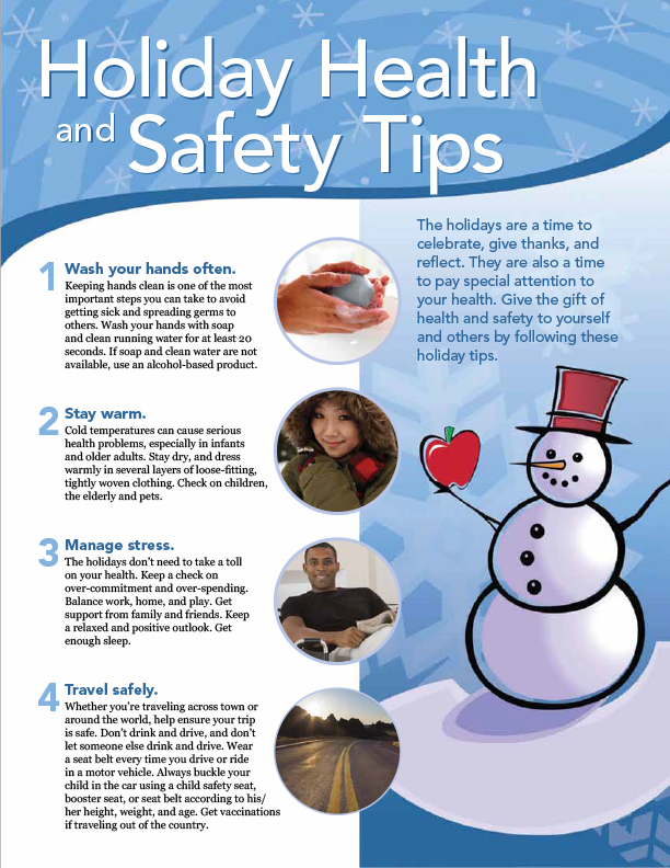 Holiday Health and Safety Tips