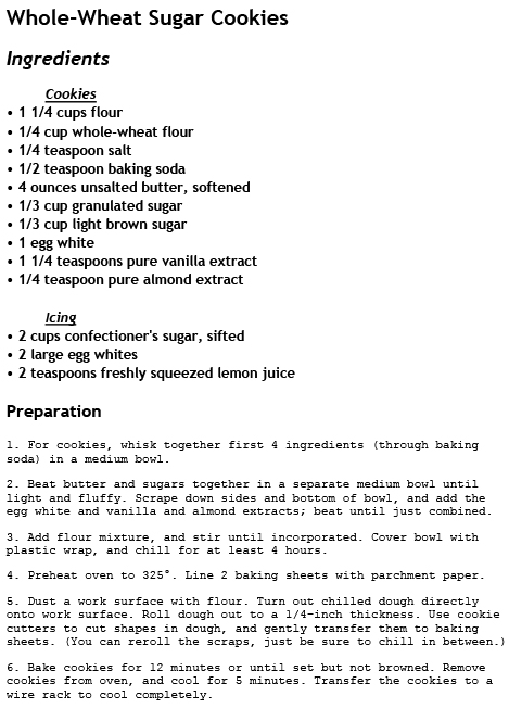 Whole Wheat Sugar Cookies-1