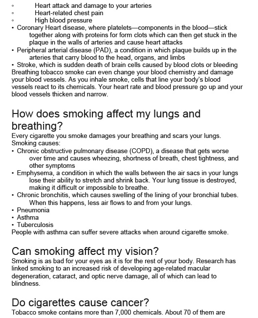 Effects of Smoking on Your Health-2