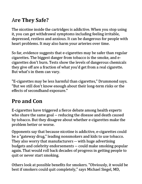 E-Cigarettes 101-2