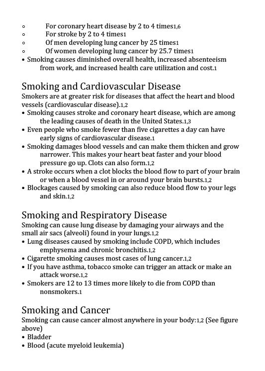 Health Effects of Cigarette Smoking-2