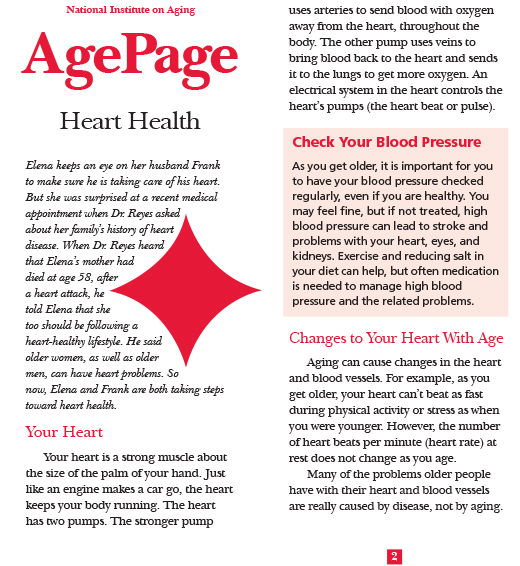 AgePage: Heart Health