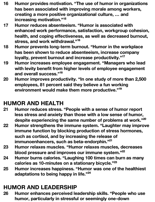 30 BENEFITS OF HUMOR AT WORK-3