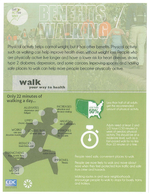 benefits of walking