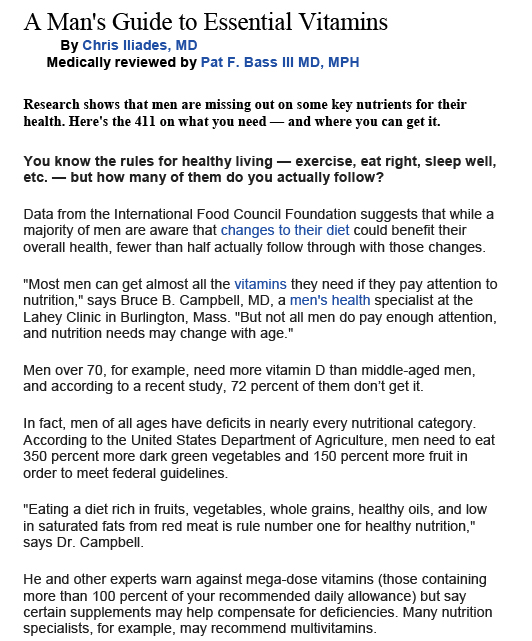 Essential Vitamins for Men-1
