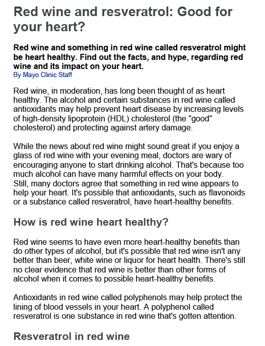 Red wine and resveratrol-1